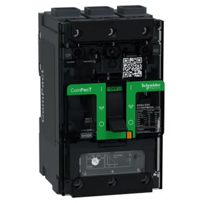 Intreruptor CompPacT NSXm H (70 kA la 415 VCA), 3P 3d, unitate de declansare TMD, 32A, conectori EverLink