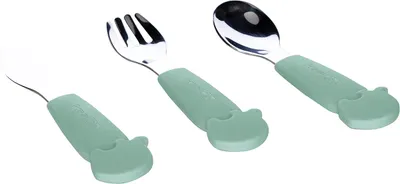 Set tacâmuri metalice Freeon - Verde