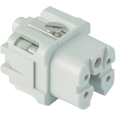 Contector industrial Mama - 21X21 - 4P + E 10A 250V / 4kV / 3 - ȘURUB CONNECTION - GRI