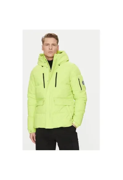 Geaca barbati - 304215421 - Poliester - Verde - Verde