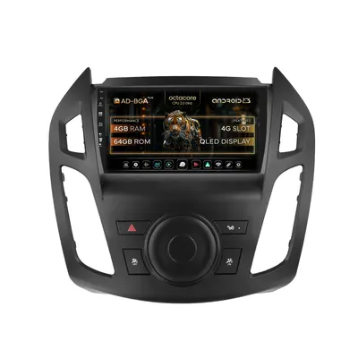 Navigatie Ford Transit (2015-2021), Android, A-Octacore 4GB RAM + 64GB ROM, 9 Inch - AD-BGA9004+AD-BGRKIT111