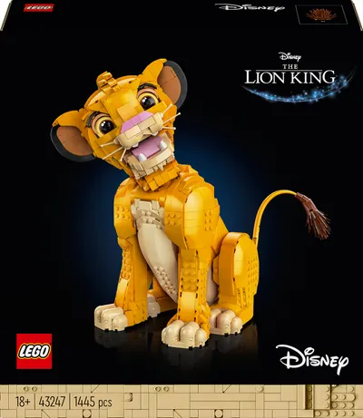 Constructor LEGO Disney - Tânărul Simba (43247)