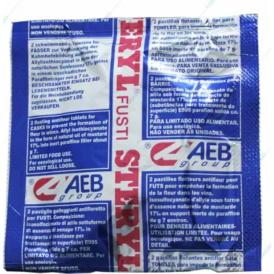 Steryl Vasche, AEB (pastile antifloare vin) pentru butoaie - Default Title