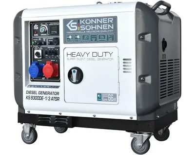 Generator mobil diesel KS 9300DE-1/3 ATSR