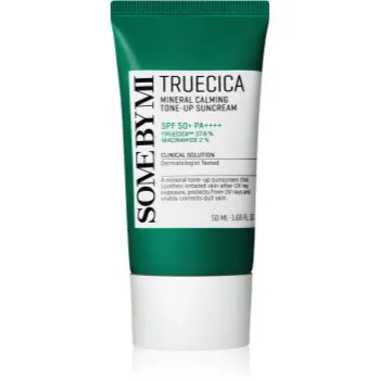Some By Mi Truecica Mineral Calming Tone-up Suncream Crema protectiva si calmanta SPF 50+