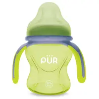 Cana cu prindere multipla +6 luni Verde, 150ml, PUR