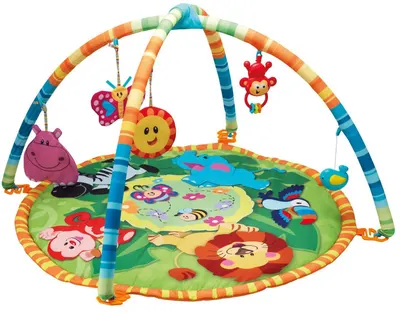 Saltea de activități pentru bebeluși WinFun - Jungle Pals