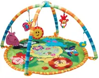 Saltea de activități pentru bebeluși WinFun - Jungle Pals