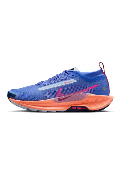 Pantofi impermeabili Pegasus Trail 5 GTX pentru alergare - Portocaliu/Albastru royal