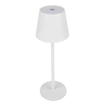 Zara Dimmable Table Lamp 3w With Battery Ip44, White