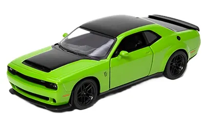 Mașinuță metalică Kinsmart - 2023 Dodge Challenger SRT Demon 170, 1:36, verde