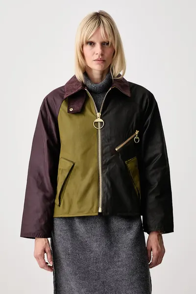 Barbour jachetă scurtă pentru femei din bumbac ARLENE