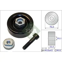 rola intinzator, curea transmisie INA 531 0864 10