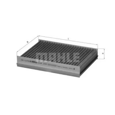 Filtru, aer habitaclu MAHLE ORIGINAL LAK 250