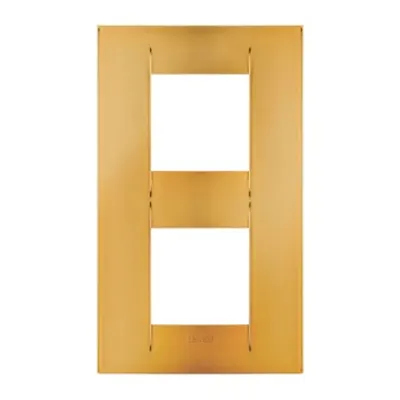 Placa ornament CProiector HORUS GEO International - IN METALLISED TECHNOPOLYMER - 2+2 modul VERTICAL - GOLD- CProiector HORUS