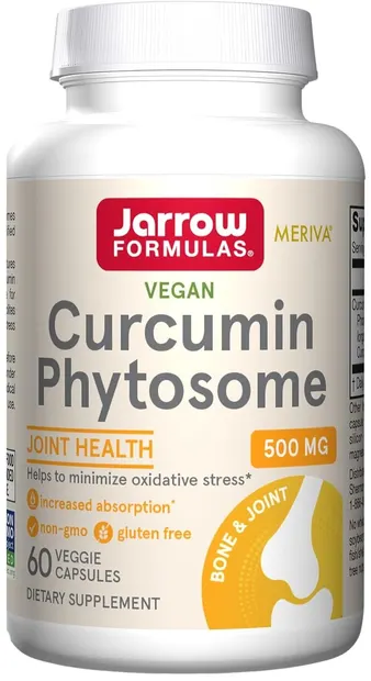 Curcumin Phytosome, 500 mg, 60 capsule, Jarrow Formulas