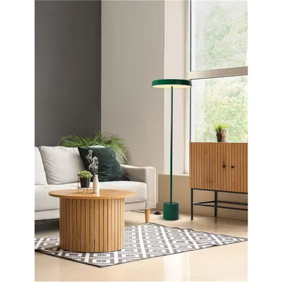 Lampa podea VETRO Mat Verde Aluminiu & Acrylic Negru Fabric Wire LED 33 Wat 220-240 Volt 2666Lm 3000K IP20