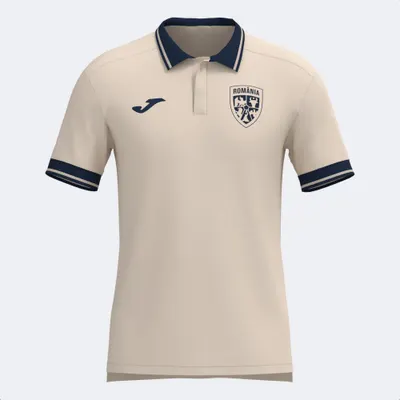 904 Federația Română de Fotbal Tricou polo Free Time, crem, 3XL