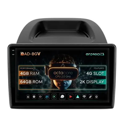 Navigatie Ford EcoSport (2017- Prezent) Android, V-Octacore 4GB RAM + 64GB ROM, 10.36 Inch - AD-BGV10004+BGRKIT119