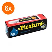 Set 6 Bucati Adeziv Instant Picatura, 2 ml