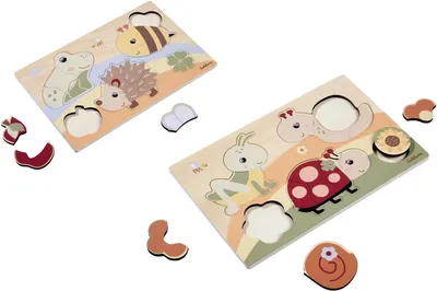 Puzzle educațional Eichhorn - Animale, sortiment