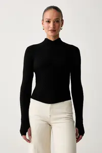 Victoria Beckham pulover pentru femei din lână merino