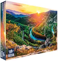 Puzzle Black Sea din 1000 de piese - Dimineața deasupra Balcanilor