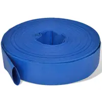 vidaXL Furtun plat, 50 m 2" PVC, livrare apă