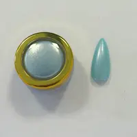 Pigment Unghii Nailsup Efect Satinat Albastru
