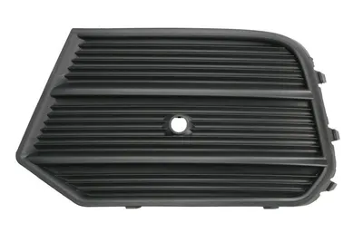 Grila ventilatie bara fata stanga potrivit AUDI Q3 8U 2015-2018 - (cu orificii senzor parcare, negru)