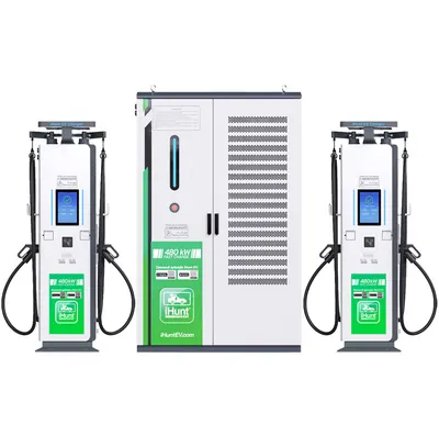 Statie de incarcare Super Charger cu monetizare iHunt EV DC V5 480KW - Integrare iHuntEV