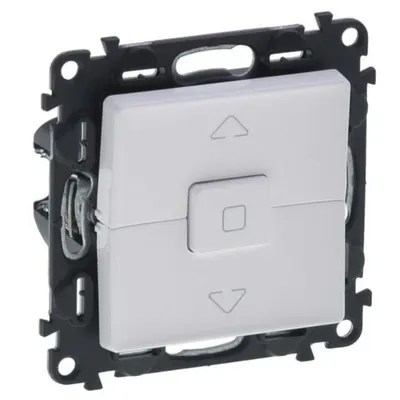 Intreruptor storuri Legrand 752129, 10A, 250V, 6A, alb