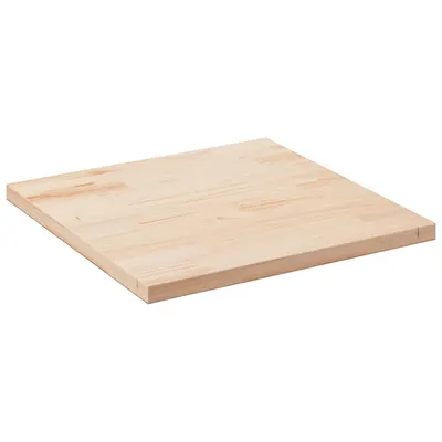 vidaXL Blat de masă, 90x90x2,5 cm, lemn masiv de pin, pătrat