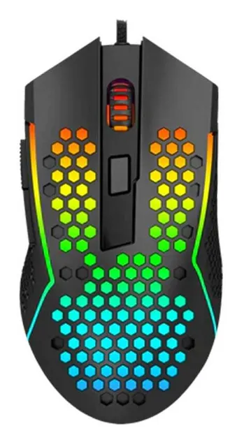 Mouse gaming Redragon - Reaping M987-K, optic, RGB, negru