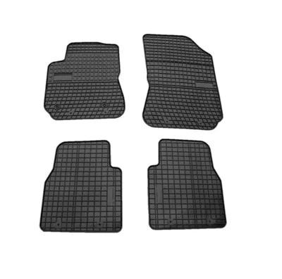 Set covorase auto din cauciuc Citroen C4 Cactus 2014- prezent, presuri FROGUM, Negru