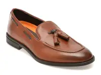 Mocasini eleganti RELAX maro, 2820, din piele naturala