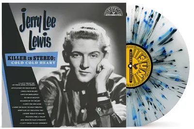 Killer In Stereo: Cold, Cold Heart (2024 Remastered) - Sky-Blue Splatter Vinyl