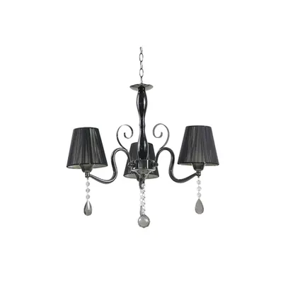 Lustra Equinox Negru 3xE27 60W