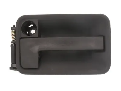 Maner usa Dreapta Spate potrivit PEUGEOT EXPERT 1994-2003 - (exterior, cu gaura pentru incuietoare; negru)