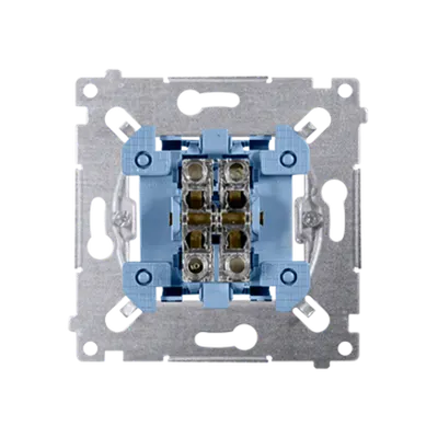 Pulsant dublu(mecnism) 10A, 250V, conectare rapida