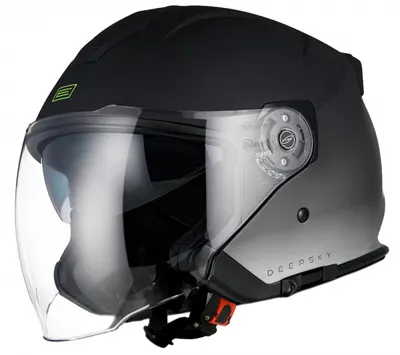 Casca moto semi-integrala, Origine Palio 2.0 DeepSky, culoare negru titan mat, marime XXL