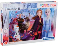 Puzzle Clementoni din 104 de piese - Regatul de gheata 2