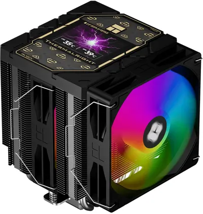 Răcitor Thermalright - Peerless Assassin, 120 Vision ARGB, 2x 120 mm, negru