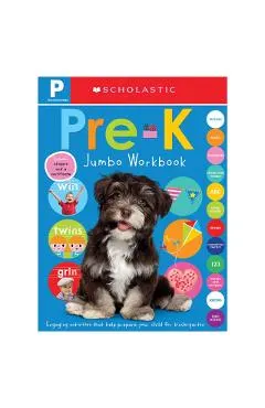 Pre-K Jumbo Workbook: Scholastic Early Learners (Jumbo Workbook)