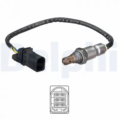 Sonda lambda (numar fire 5, 360mm) potrivit FIAT DUCATO 2.3D 08.06