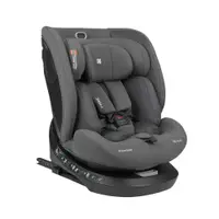 Scaun auto cu isofix Kikka Boo I-Hike I-size (40-150 cm), Gri Inchis