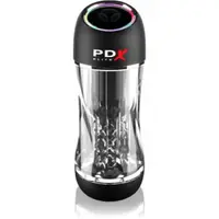 Pipedream PDX Elite ViewTube Pro See-Thru Vibrating Stroker masturbator vibrator