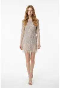 Rochie Anouka argintie