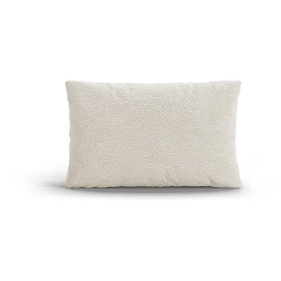 Pernă pentru canapea albă cu tapițerie din țesătură bouclé Poppy – Micadoni