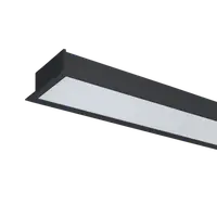 Profil Led Incastrat S48 24w 6500k 1200mm Negru